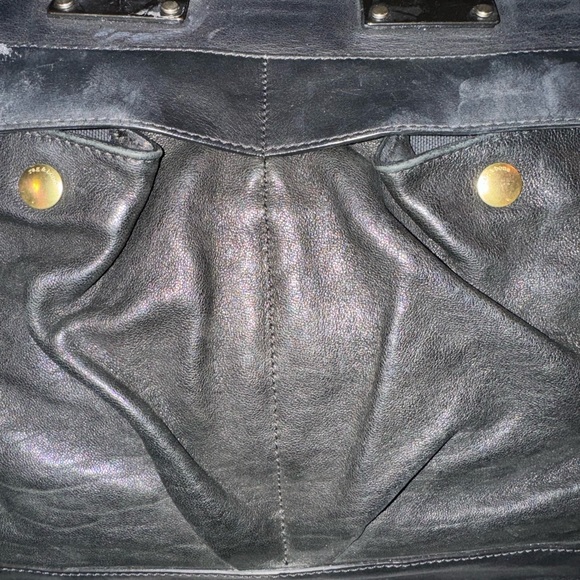 New York Designer Rag & Bone Pilot Black Leather Bag - Picture 4 of 16